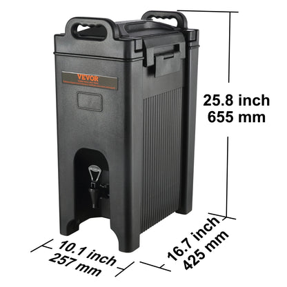 SucceBuy 2.5 5 10 Gallon Insulated Beverage