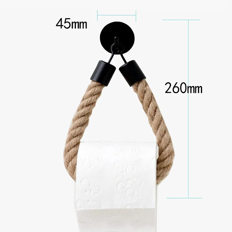 Toilet Tissue Roll Holder Creative Retro Paper