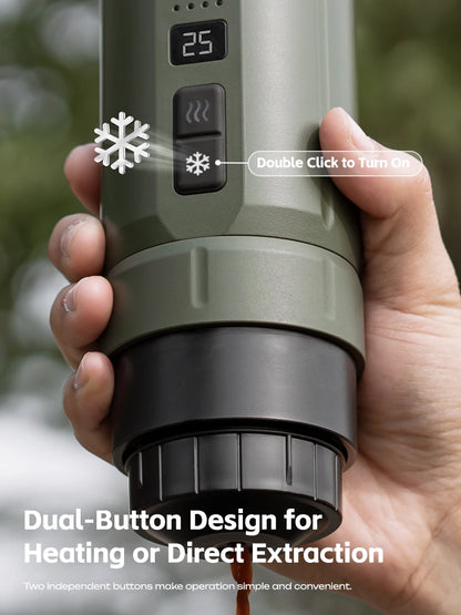 HiBREW Portable Espresso Coffee Machine for Car &