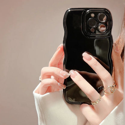 Wave Silicone Shockproof iPhone Case