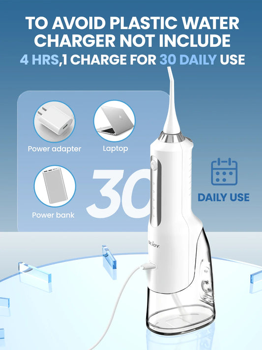 Sejoy Water Flosser Portable Dental Oral Irrigator