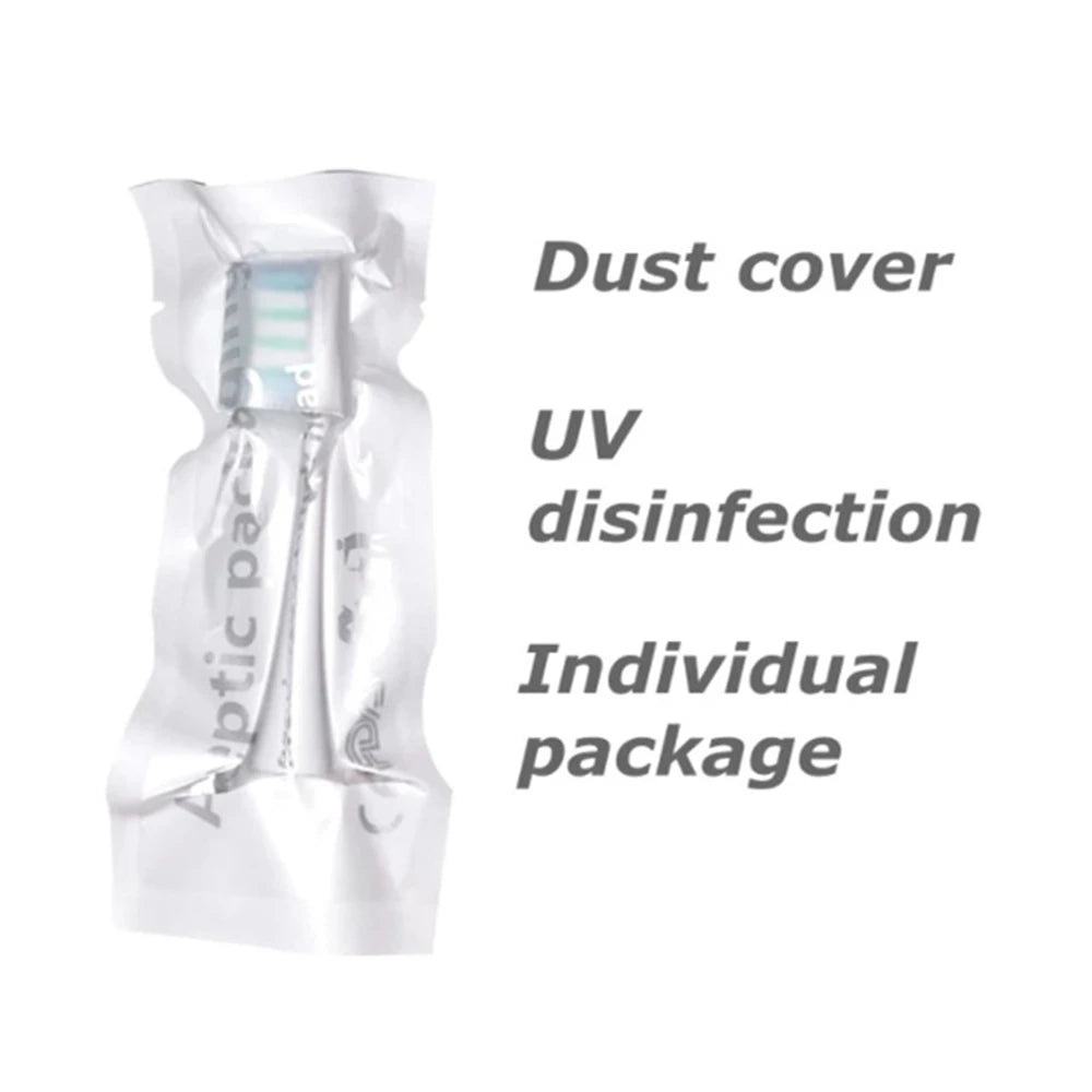 5pcs Replacement Brush Heads Compatible with Oclean Toothbrush Heads for Oclean X Pro Digital, X Lite, X10, X Ultra, Air2, F1 - MyLootWare