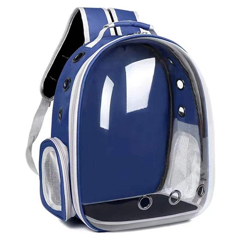 Cat Pet Carriers Dog pet backpacks portable transparent space capsules Soft Side Backpack Travel Bags Outgoing cat supplies - MyLootWare