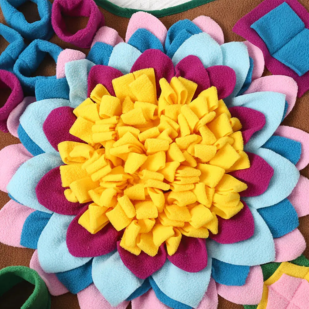Pet Dog Snuffle Mat Nose Smell Training Sniffing