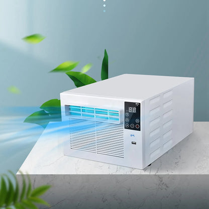 مكيف هواء محمول مع جهاز تحكم عن بعد يعمل باللمس ومبرد هواء للتخييم في الهواء الطلق والسيارة والمطبخ ومبرد هواء يعمل عن بعد بقوة 280 واط