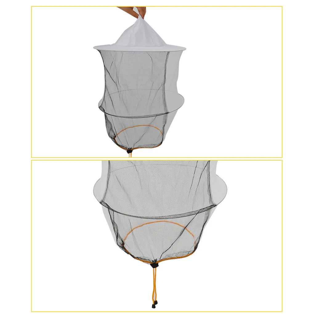 2pcs Stay Protected With Mesh Beekeeping Hat Premium Fabric For Beekeepers Multi-purpose High-quality Fabric - MyLootWare