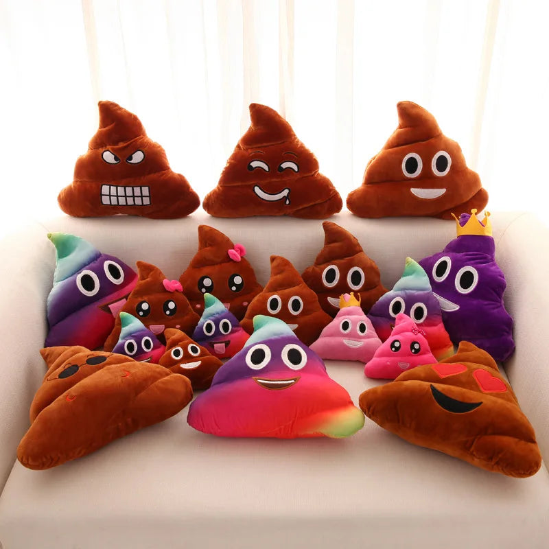 Wholesale Cartoon New Expression Poo Plush