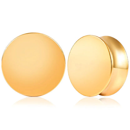 Doearko 2PCS Cool Stainless Steel Solid Double