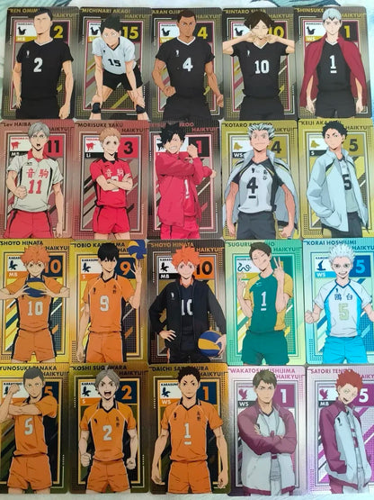Anime Haikyuu!! Anime Cards Hinata Shoyo Kageyama Tobio Boxuto Kotaro Anime Photocard Tarot Photo Cards For Fans Collection Gift - MyLootWare
