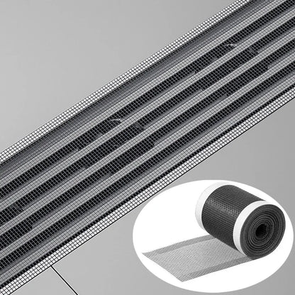 5m/Roll Shower Drain Hair Catcher Self-Adhesive Floor Drain Stickers Disposable Mesh Sink Strainer Filter For Bathroom Kitchen - MyLootWare