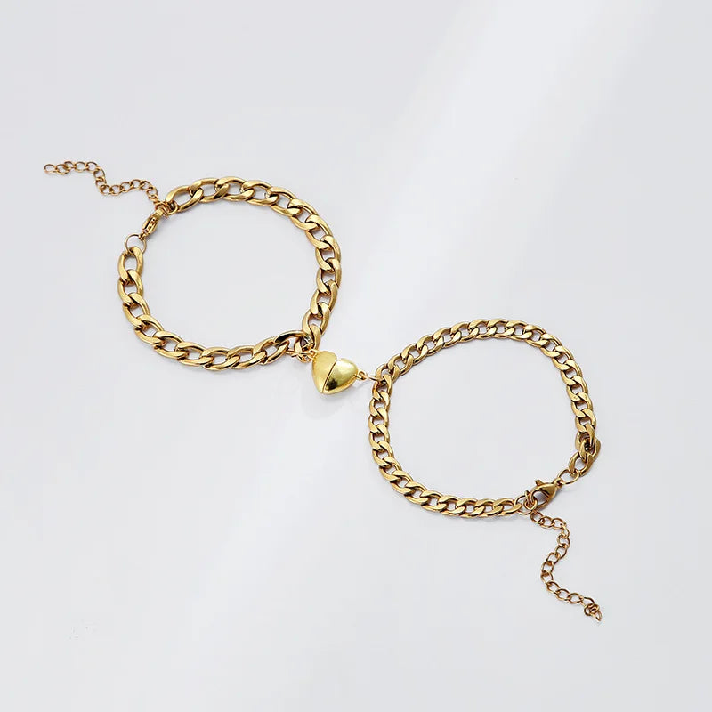 JWER Stainless Steel Fashion Romantic Heartbeat