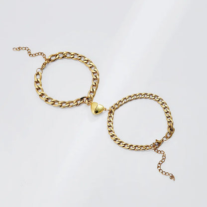 JWER Stainless Steel Fashion Romantic Heartbeat