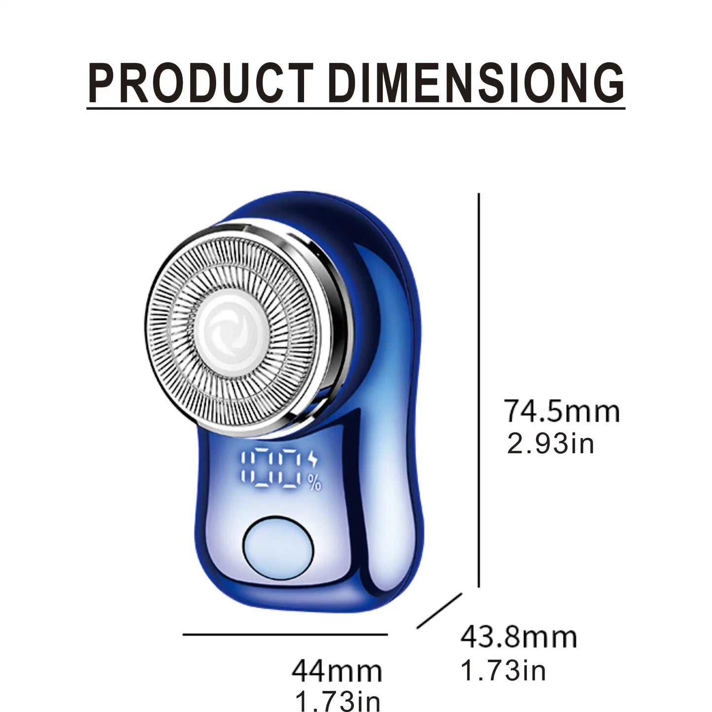 Mini electric shaver men's bag travel shaver