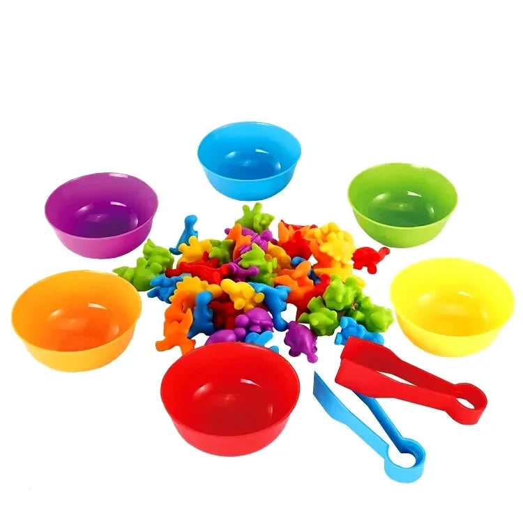 Children's Early Education Enlightenment Counting Toys Montreal Toys Teaching Aids Family Cognitive Classification Toys - MyLootWare