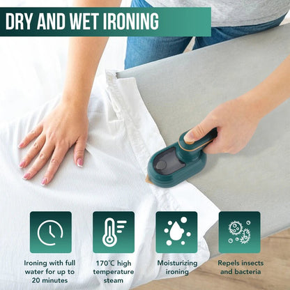 Handheld Ironing Machine Hot Garment Steam Household Wet And Dry Double Small Electric Professional Iron Travel Ironing Machine - MyLootWare
