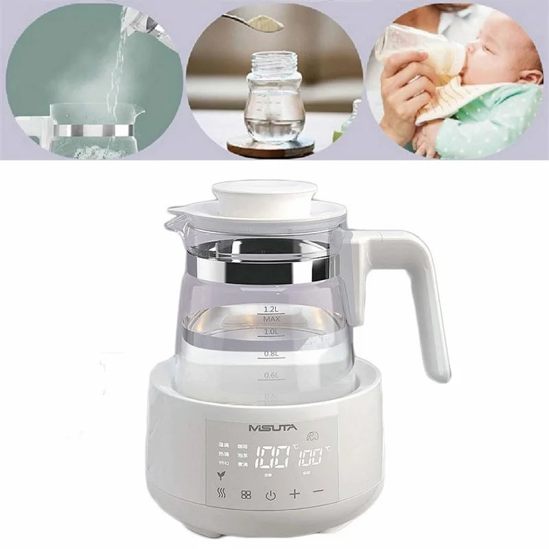 1200ml Constant Temperature Milk Conditioner Baby Kettle Brewing Milk Powder Machine Intelligent Milk Warmer Baby Bottle Warmer - MyLootWare