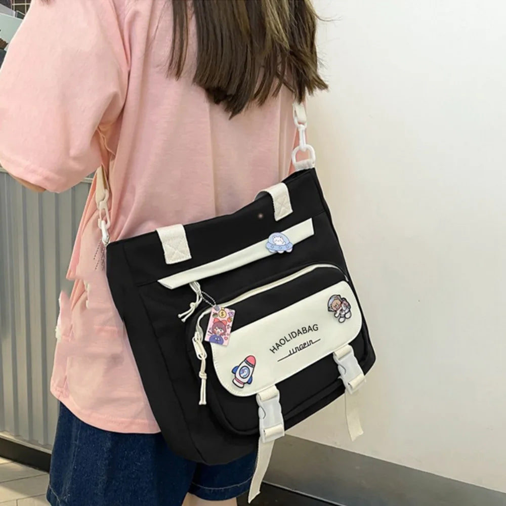 Portable Ins Students School Bags Large Capacity