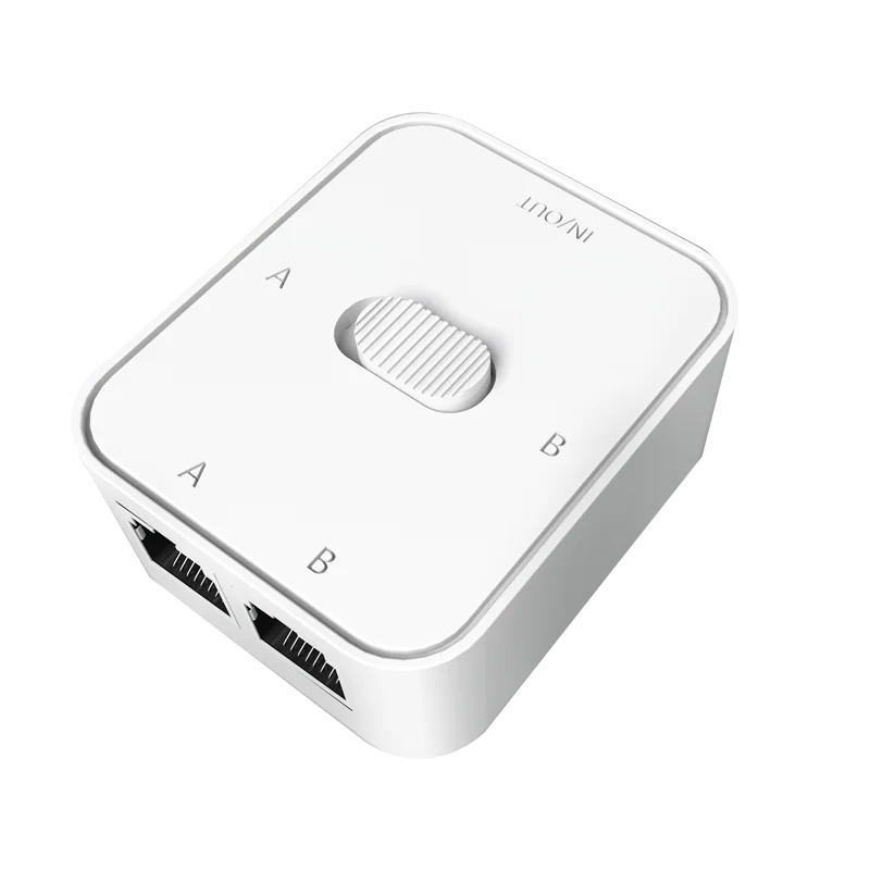 Cable Switch Supports Gigabit Transmission Rates Physical Isolation To Prevent IP Series Connection Network Cable Input Port - MyLootWare