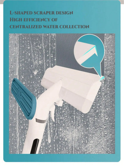 Glass cleaning artifact household water collecting