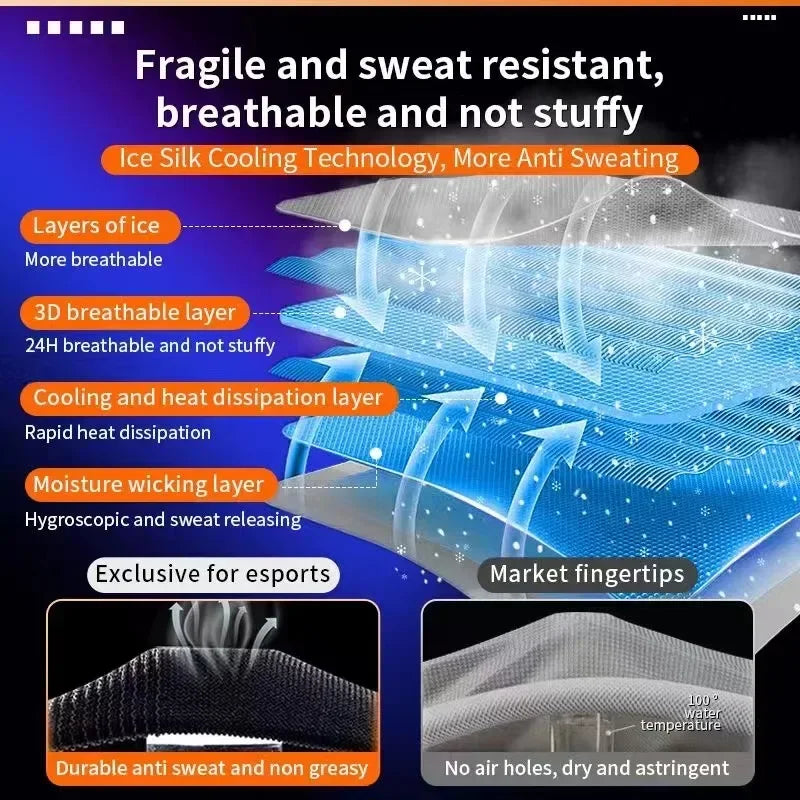 1 Pair NEW E-Sports Mobile PUBG Game Finger Gloves Silver Fiber Anti Slip Ultrathin Sweat Resistance Breathable Gaming Fingertip - MyLootWare