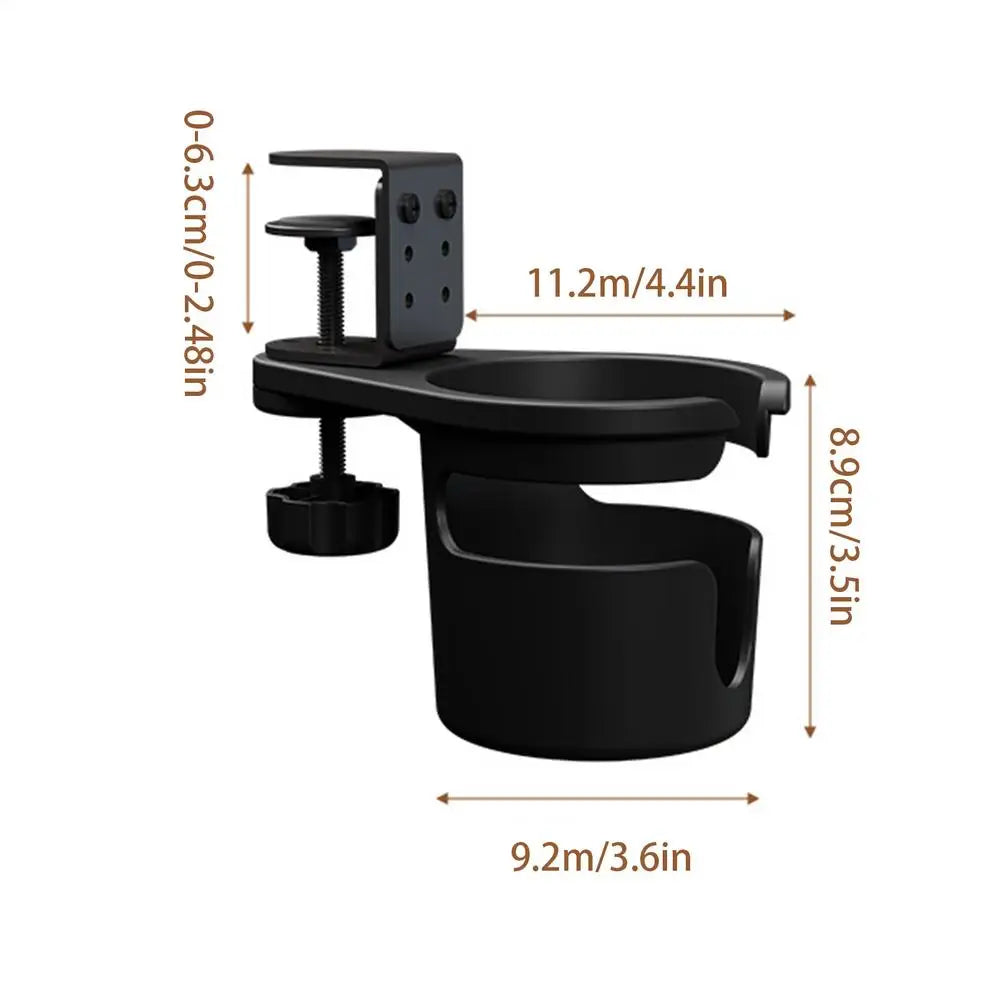 Desk Cup Holder Universal Adjustable Upgraded Arm
