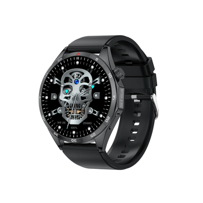 ساعة ذكية للرجال 1.53 شاشة عالية الدقة 360*360 مكالمات بلوتوث IP67 مقاومة للماء مع أكثر من 100 رمز رياضي ومراقبة معدل ضربات القلب ساعة ذكية