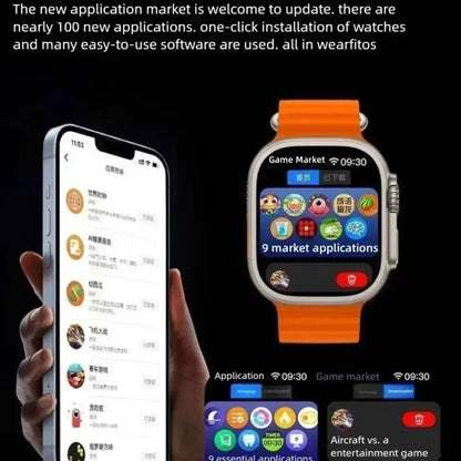 Smart Watch for Men HK10 Ultra 3 MAX 2025: 4GB