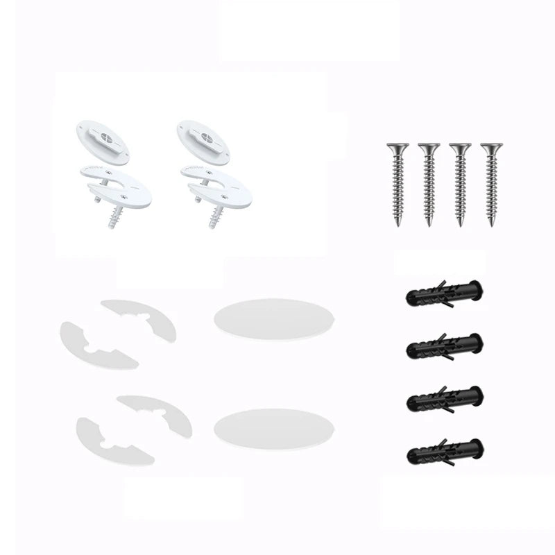 Tablet Pc Wall Mount Bracket Adjustable Ipad Bracket Notebook Back Storage Bracket for Router/Phone Supporting