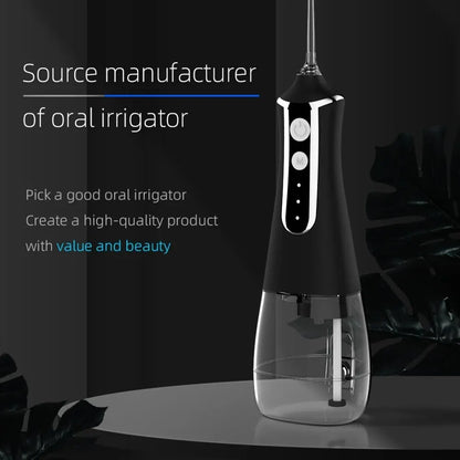 Portable Oral Irrigator Water Flosser Dental Water