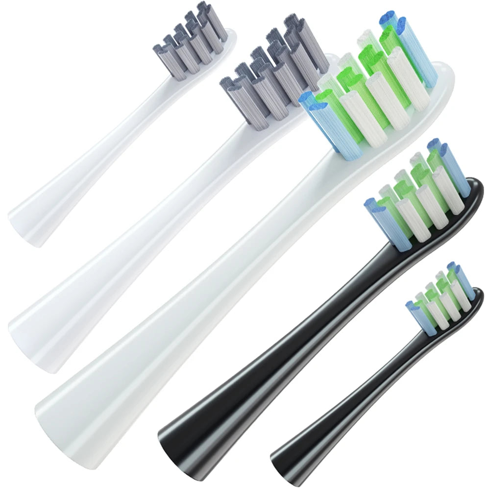 5pcs Replacement Brush Heads Compatible with Oclean Toothbrush Heads for Oclean X Pro Digital, X Lite, X10, X Ultra, Air2, F1 - MyLootWare