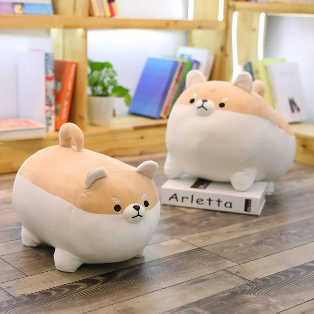 30-50CM Cute Fat Shiba Inu Dog Plush Toy Stuffed Soft Animal Pillow Cushion For Children Kids Birthday Xmas Gifts - MyLootWare