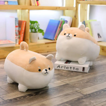 30-50CM Cute Fat Shiba Inu Dog Plush Toy Stuffed Soft Animal Pillow Cushion For Children Kids Birthday Xmas Gifts - MyLootWare