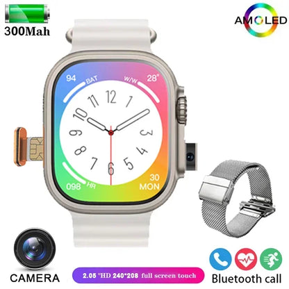 2025 New 4G SmartWatch SIM Card GPS WIFI Video Call IP68 Waterproof Smartwatch Camera Monitor Tracker Location Phone Smartwatch - MyLootWare