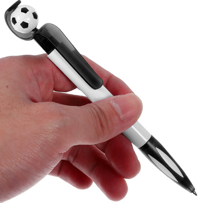 10Pcs Ballpoint Pens Soccer Decor Pens Soccer Pen Craft Decor Office Pens Soccer Party Favors - MyLootWare