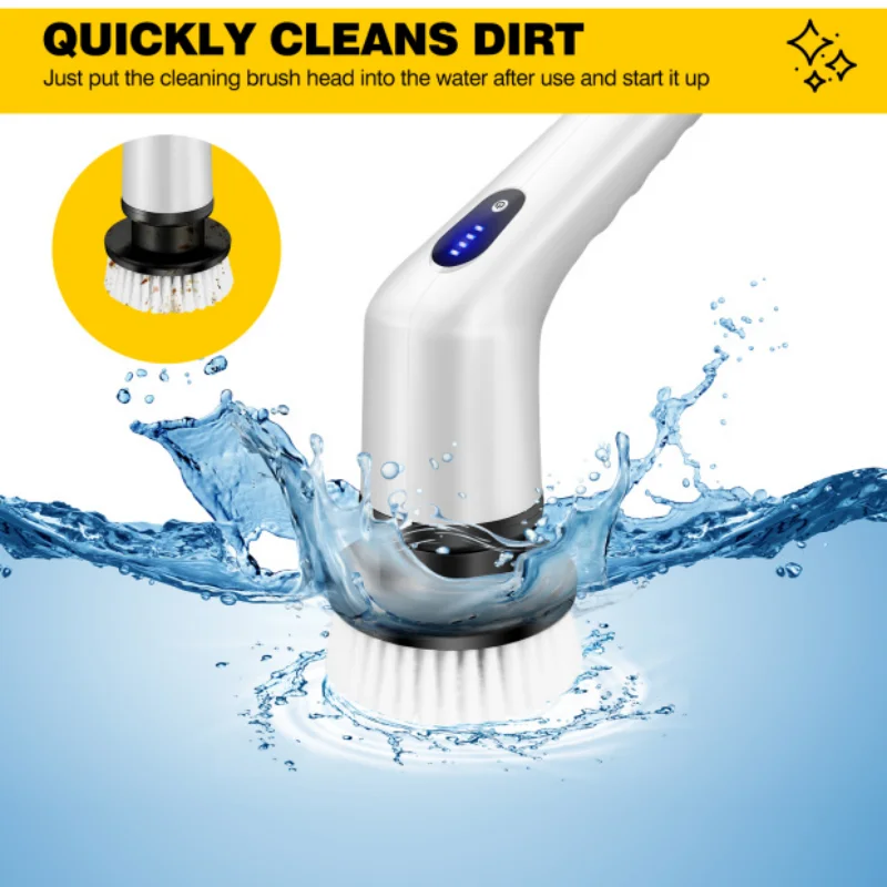3-in-1 Electric Spin Scrubber Portable Cleaner - MyLootWare