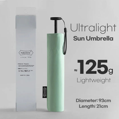 Parachase Pencil Folding UV Umbrella Carbon Fiber