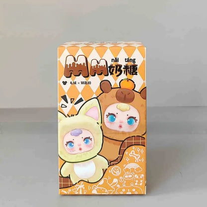 New Authentic Mm Milk Candy Animal Plush Keychain