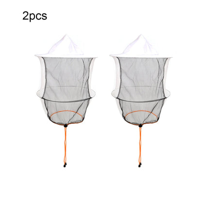2pcs Stay Protected With Mesh Beekeeping Hat Premium Fabric For Beekeepers Multi-purpose High-quality Fabric - MyLootWare