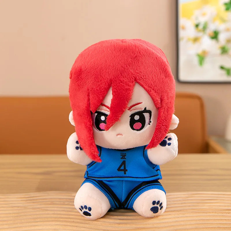 Cartoon BLUE LOCK Anime Cute Bachira Meguru Isagi Yoichi Doll Children Toys Gift - MyLootWare