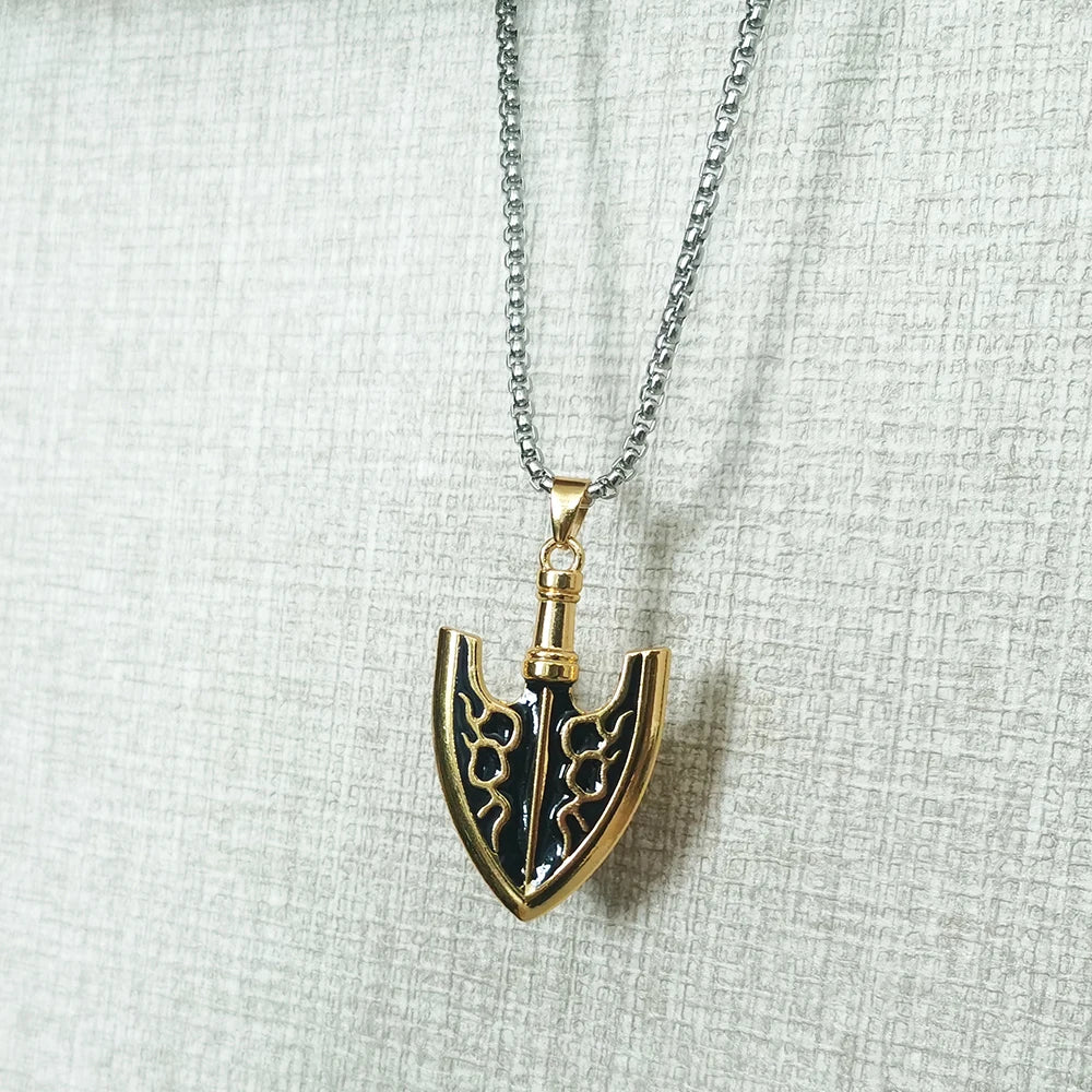 Anime Jojos Bizarre Adventure Anime Arrow Pendant Necklace for Men Women Fans