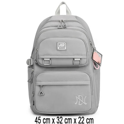 Backpack School Bag Girl Back Pack For Children Kid Child Teenager Female Class Schoolbag Primary Women Bagpack Teen Bookbag Kit - MyLootWare