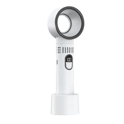 100-Level Bladeless Portable USB Fan with Display - MyLootWare