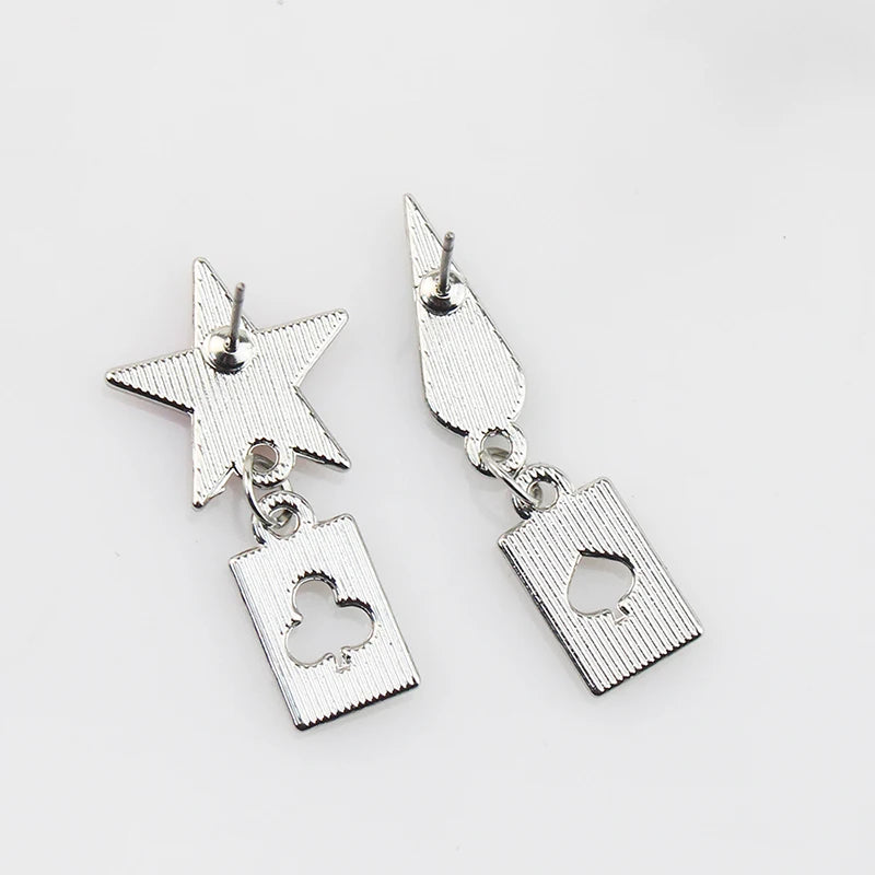 Hisoka Anime-themed Five-pointed Star Teardrop