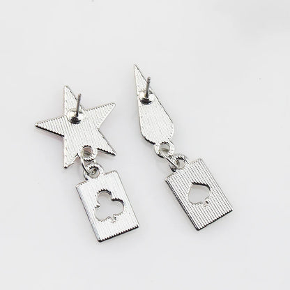 Hisoka Anime-themed Five-pointed Star Teardrop