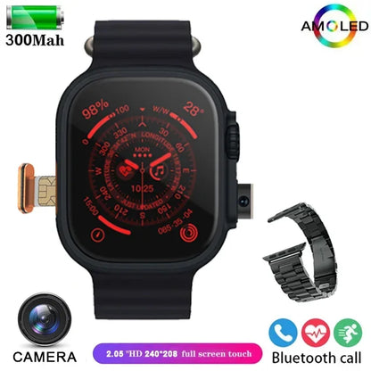 2025 New 4G SmartWatch SIM Card GPS WIFI Video Call IP68 Waterproof Smartwatch Camera Monitor Tracker Location Phone Smartwatch - MyLootWare