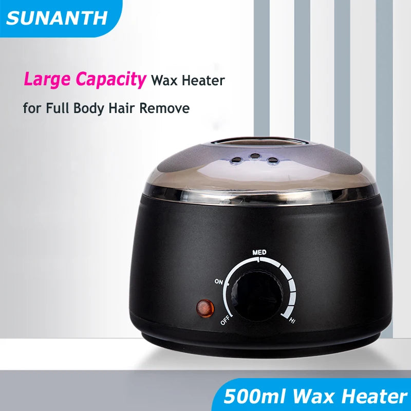 SUNANTH 200ml/500ml Wax Machine for Hair Removal
