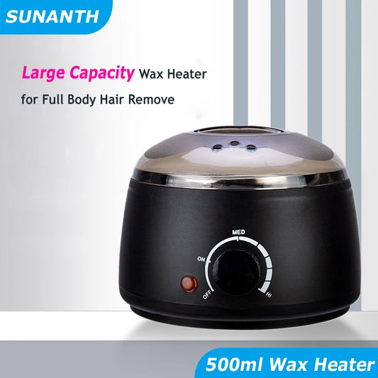 SUNANTH 200ml/500ml Wax Machine for Hair Removal