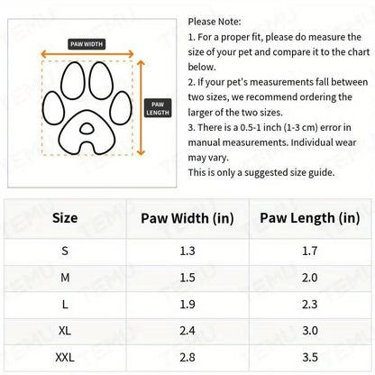 Pet Shoes Cute Pet Dog Shoes Rainproof Puppy Boots