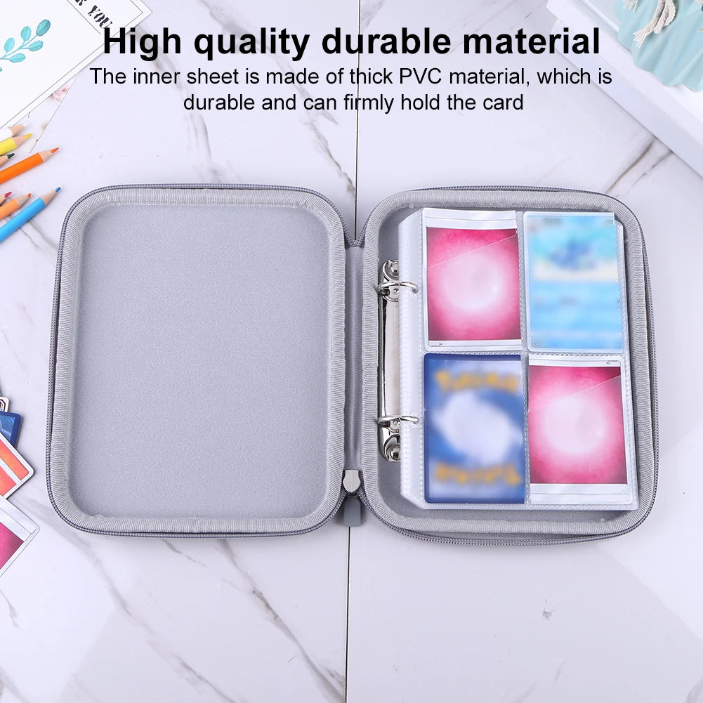Card Case 80 Pockets Soft Portable Folder Card Binder Holder for Yoto Cards Mini Audiobook Cards - MyLootWare