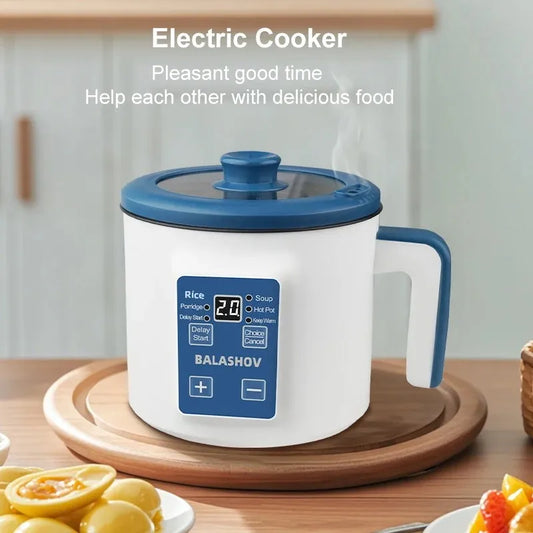 1.7L Electric Rice Cooker Single Double Layer 220V Multi Cooker Non-Stick Smart Mechanical MultiCooker Steamed Rice Pot For Home - MyLootWare